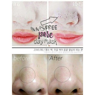 Sample mặt nạ đất sét Innisfree Super Volcanic Pore Clay Mask