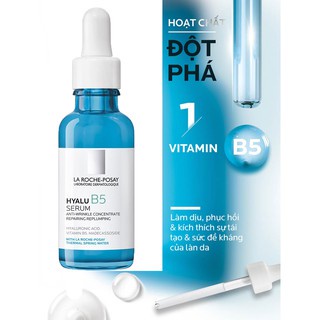 Serum La Roche Posay B5 Dưỡng chất chuyên sâu Hyalu tái tạo da 30ml .