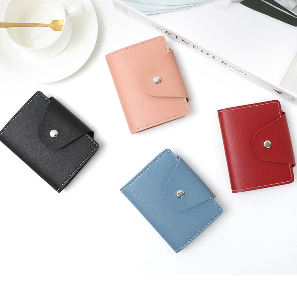 Ví da PU 34 ngăn đựng thẻ tín dụng RFID đa năng MIHAN1