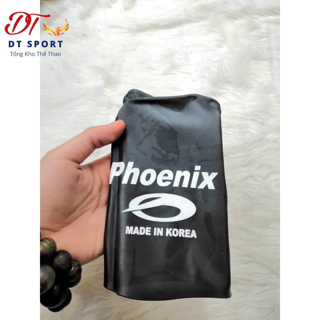 Mũ bơi, nón bơi người lớn trùm tai Phoenix nam nữ [Free Ship] chống nước tuyệt đối chất liệu silicon cao cấp