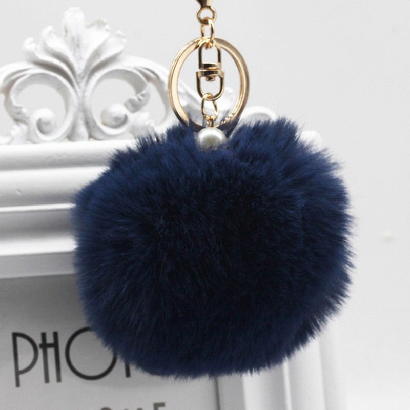 Móc Khóa Đính Ngọc Trai Nhân Tạo Xinh Xắn