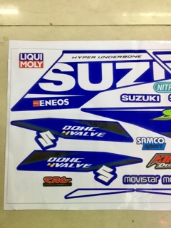 Tem Satria Movistar xanh Gp