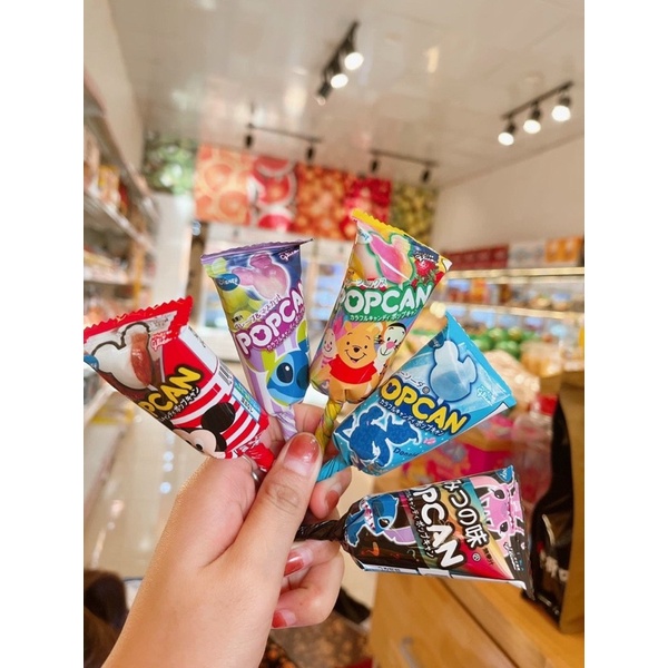 KẸO MÚT Disney POPCAN Glico Nhật Bản