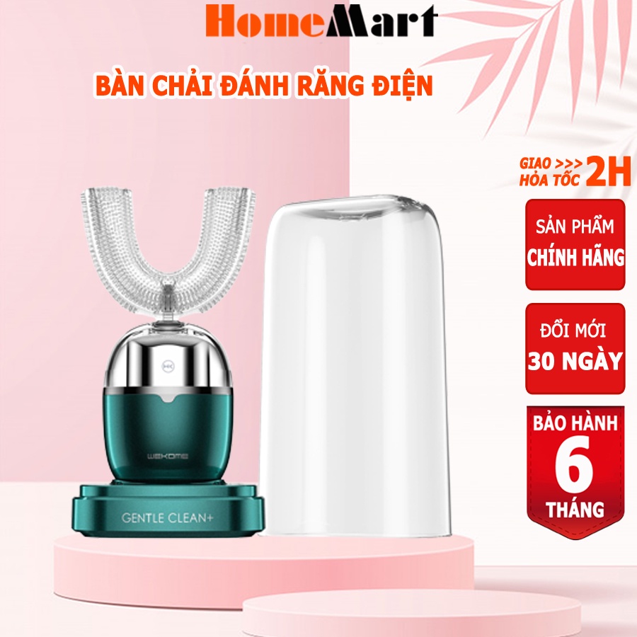 Bàn Chải Đánh Răng Điện Chữ U WEKOME WTC01, HomeMart – Hàng chính hãng BH 6 tháng