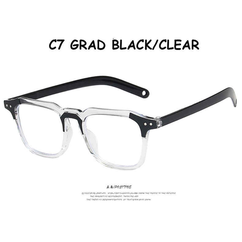 Kính mát gọng vuông chống tia UV400 thời trang