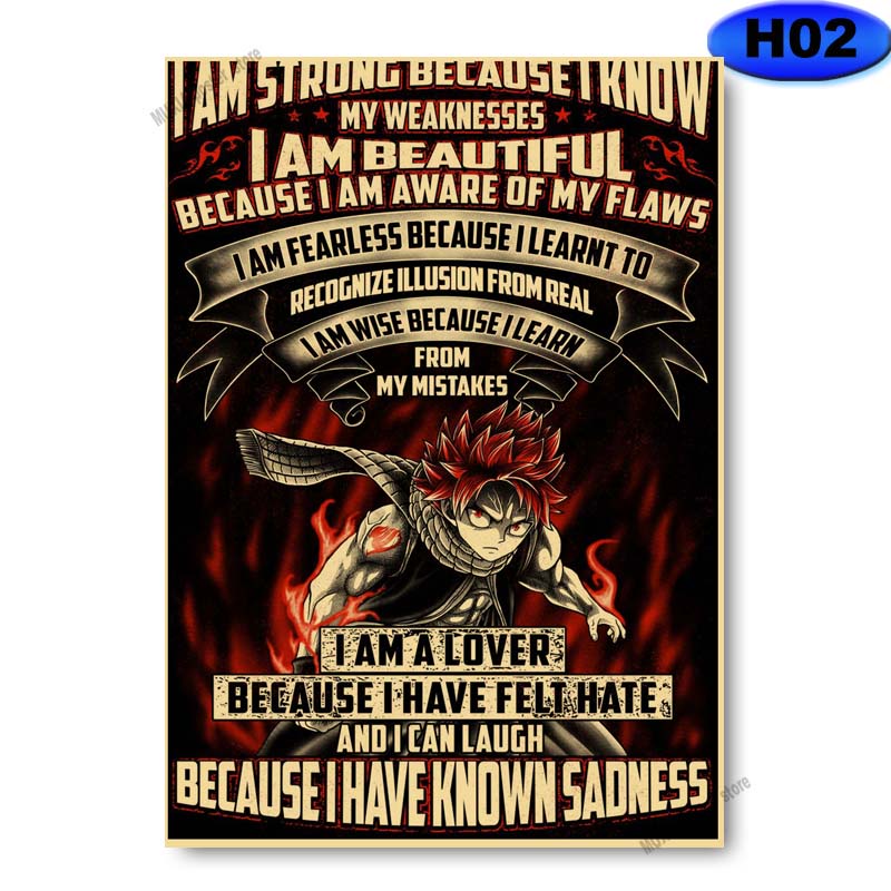 Poster Treo Tường Trang Trí In Hình Nhân Vật Anime Demon Slayer/Haikyuuu Phong Cách Vintage