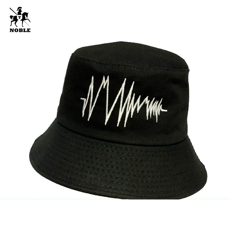[Freeship] Nón bucket nam nữ logo nhịp tim cá tính thời trang Noble TP14