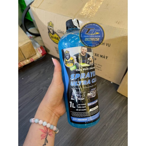 Tẩy rửa dầu nhớt Sprayking - 1 lít