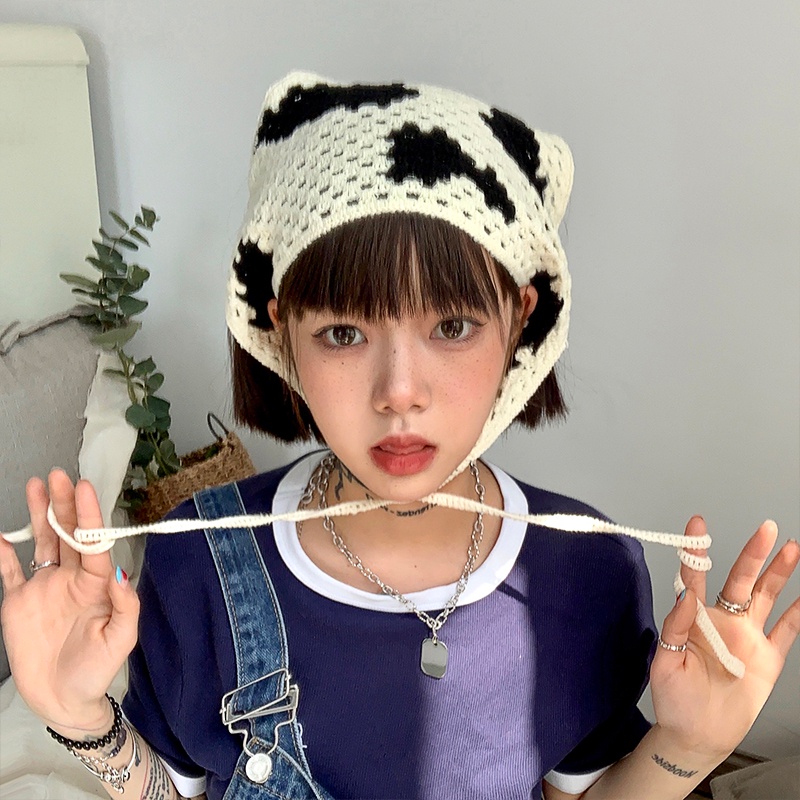 Băng Đô Dệt Kim Hình Tam Giác Đáng Yêu Cho Bé Gái