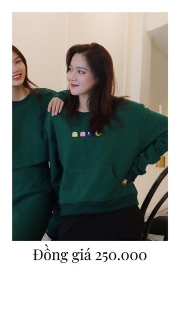 Áo nỉ có thêu hình Pacman SODA POP | BigBuy360 - bigbuy360.vn