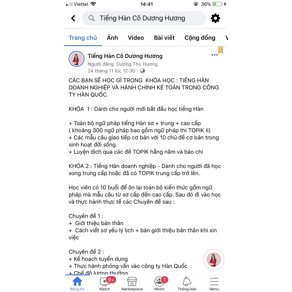 Khóa học tiếng Hàn Doanh Nghiệp và Hành Chính Kế Toán