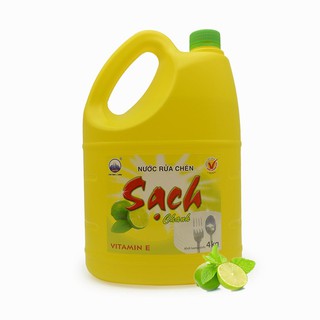 Nước rửa chén NET hương chanh bình 4kg
