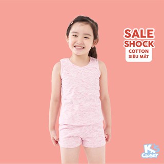 Bộ Quần Áo Sát Nách Bé Gái (1-6 Tuổi) K's Closet B214TES HT