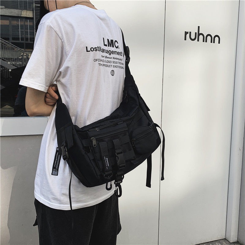 Túi Xách Đeo Chéo Nam Nữ 3in1 Cỡ Lớn Form To Rộng Phong Cách Unisex Streetwear E'mer 500 | BigBuy360 - bigbuy360.vn