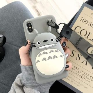 Ốp gấu Ví + Dây đeo cổ dành cho IPHONE
