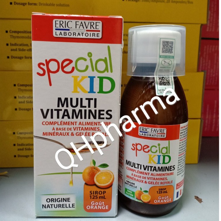 SPECIAL KID MULTIVITAMINES chai 125ml giúp bổ sung các vitamin cần thiết cho cơ thể