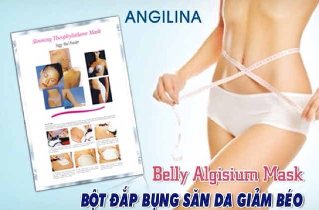 Bột đắp bụng săn da giảm béo tan mỡ bụng 727 Belly Algisium mask Xuân Lan