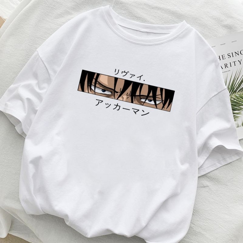 Áo Thun Tay Lửng Levi, Áo Thun Attack On Titan Cực HOT | WebRaoVat - webraovat.net.vn