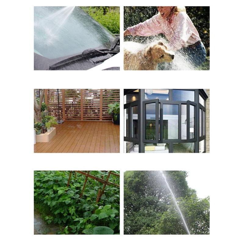 Vòi Xịt Nước Áp Lực Cao Bằng Kim Loại Cán Dài Tiện Dụng Cho Sân Vườn/ Xe Máy/ Xe Hơi