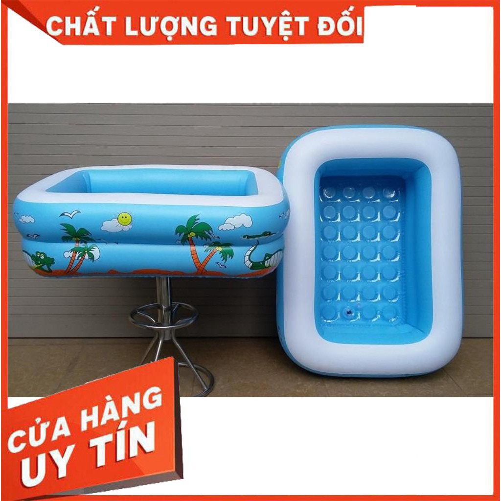 [Giá sỉ] [Siêu Sale]  Bể Bơi Phao 1m2 2 tầng, 3 tầng hàng Cao cấp (Tặng kèm bộ miếng vá + hướng dẫn sd)