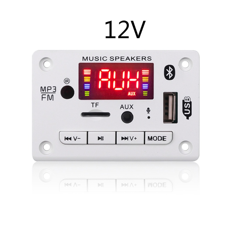 Bảng Mạch Giải Mã MP3 Kết Nối Bluetooth Cổng USB TF FM Radio MP3 Cho Xe Hơi