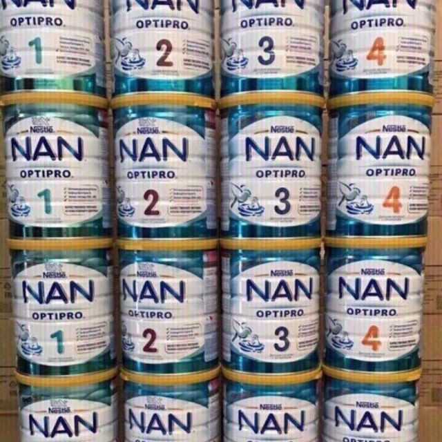 Sữa Nan nga số 1,2,3,4 lon 800g (date 2024)