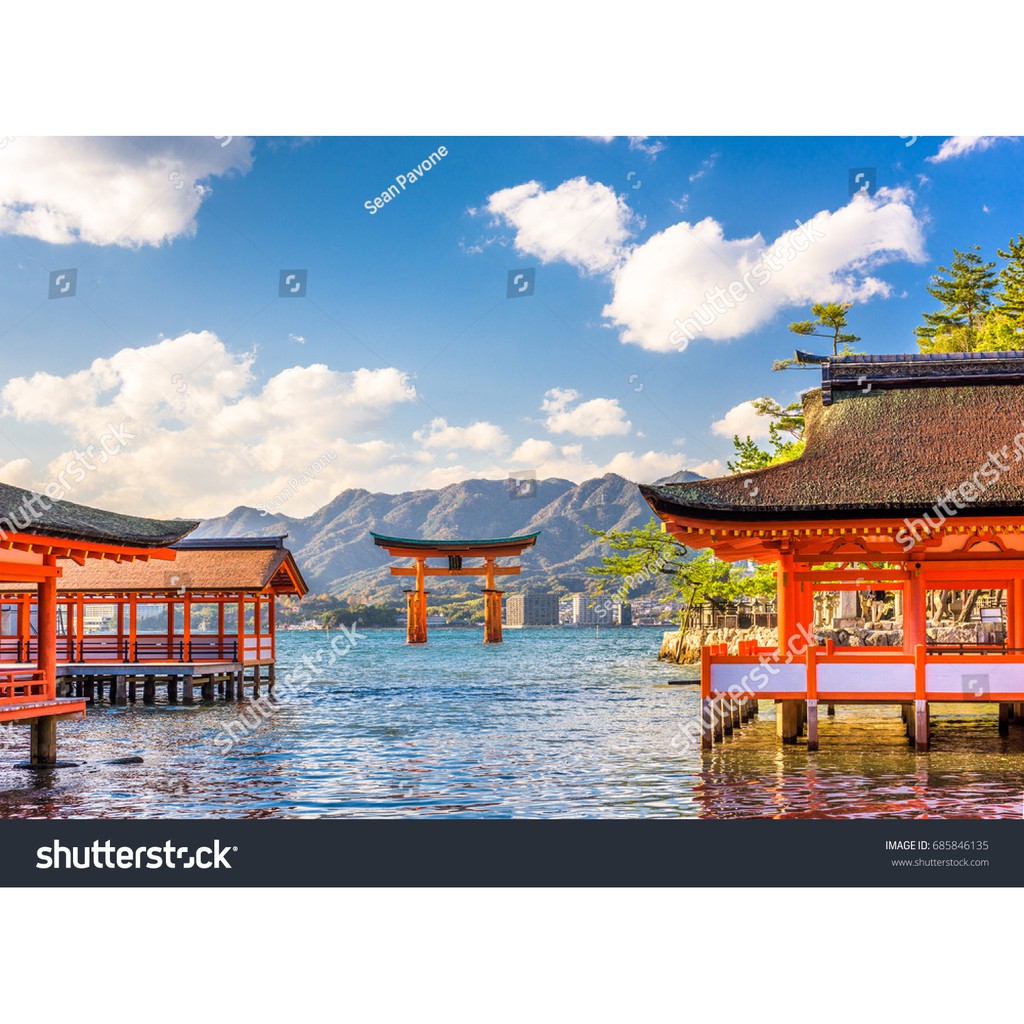 Tranh lụa 3d Phong Cảnh Nhật Bản PCNB-03