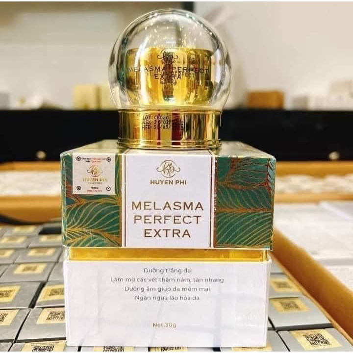 Kem nám Melasma Perfect Extra Huyền Phi sạch nám tàn nhang dưỡng da trắng sáng đều màu không bào mòn da