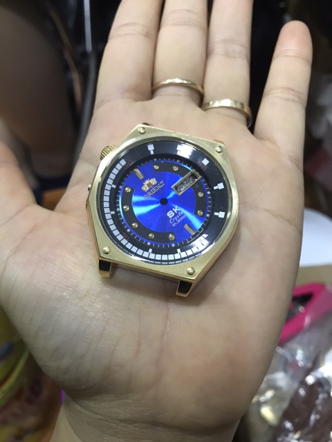 Bộ vỏ đồng hồ SK màu vàng zin 100%