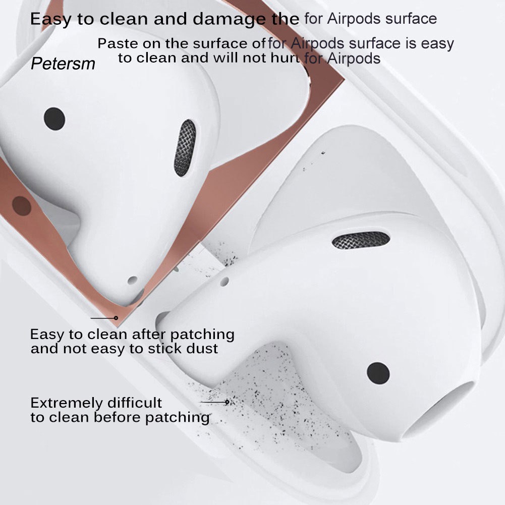 Vỏ Bảo Vệ Hộp Sạc Tai Nghe Bluetooth Không Dây Airpods