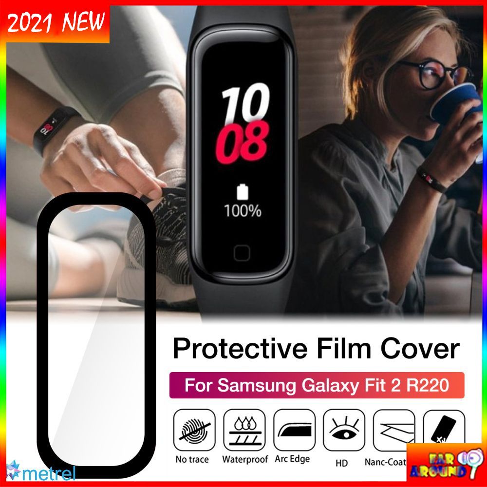 Miếng Dán Cường Lực 3d Cho Đồng Hồ Thông Minh Samsung Galaxy Fit 2 R220