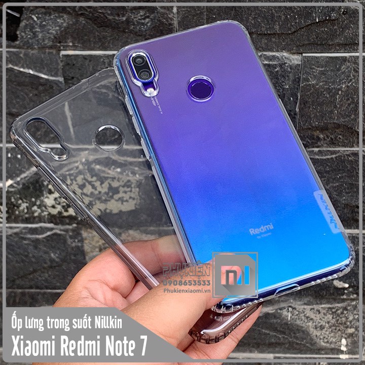 FREESHIP ĐƠN 99K_Ốp lưng trong suốt Nillkin NATURE Các dòng Xiaomi RedmiK30 -K20-Note9S-Note7-Mi10-Note10-Note8Pro-Note8