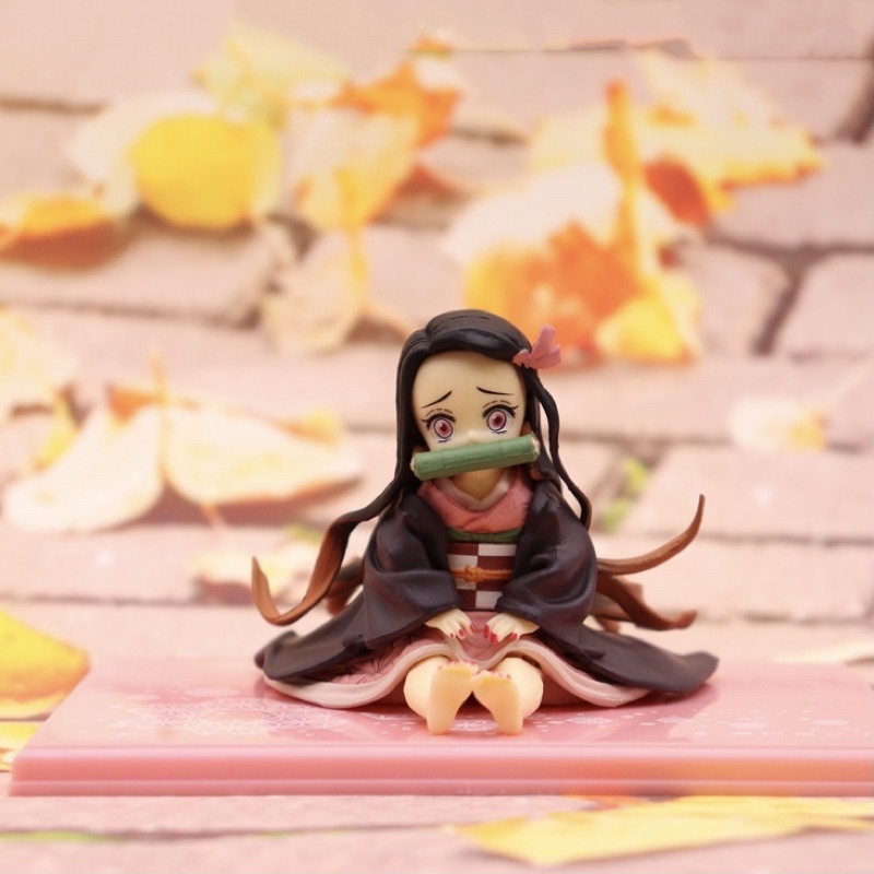Mô Hình kimetsu no yaiba Chibi 7cm - Mô Hình Thanh Gươm Diệt Quỷ Nezuko Chibi Bằng Nhựa Pvc Cao Cấp
