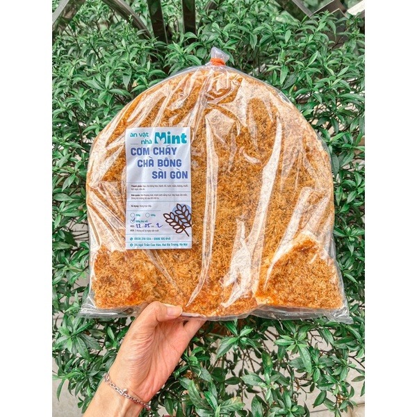 Cơm cháy chà bông siêu sốt ruốc - 2 LOẠI VUÔNG/TRÒN ĐÁY NỒI - Cơm BAO GIÒN THƠM NGON - Ăn vặt Hà Nội