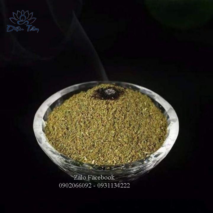Bột tẩy uế trừ tà sử dụng thảo mộc thiên nhiên mẫu ngẫu nhiên