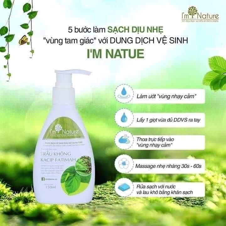 Dung dịch vệ sinh trầu không I'M NATURE, Dung dịch vệ sinh phụ nữ