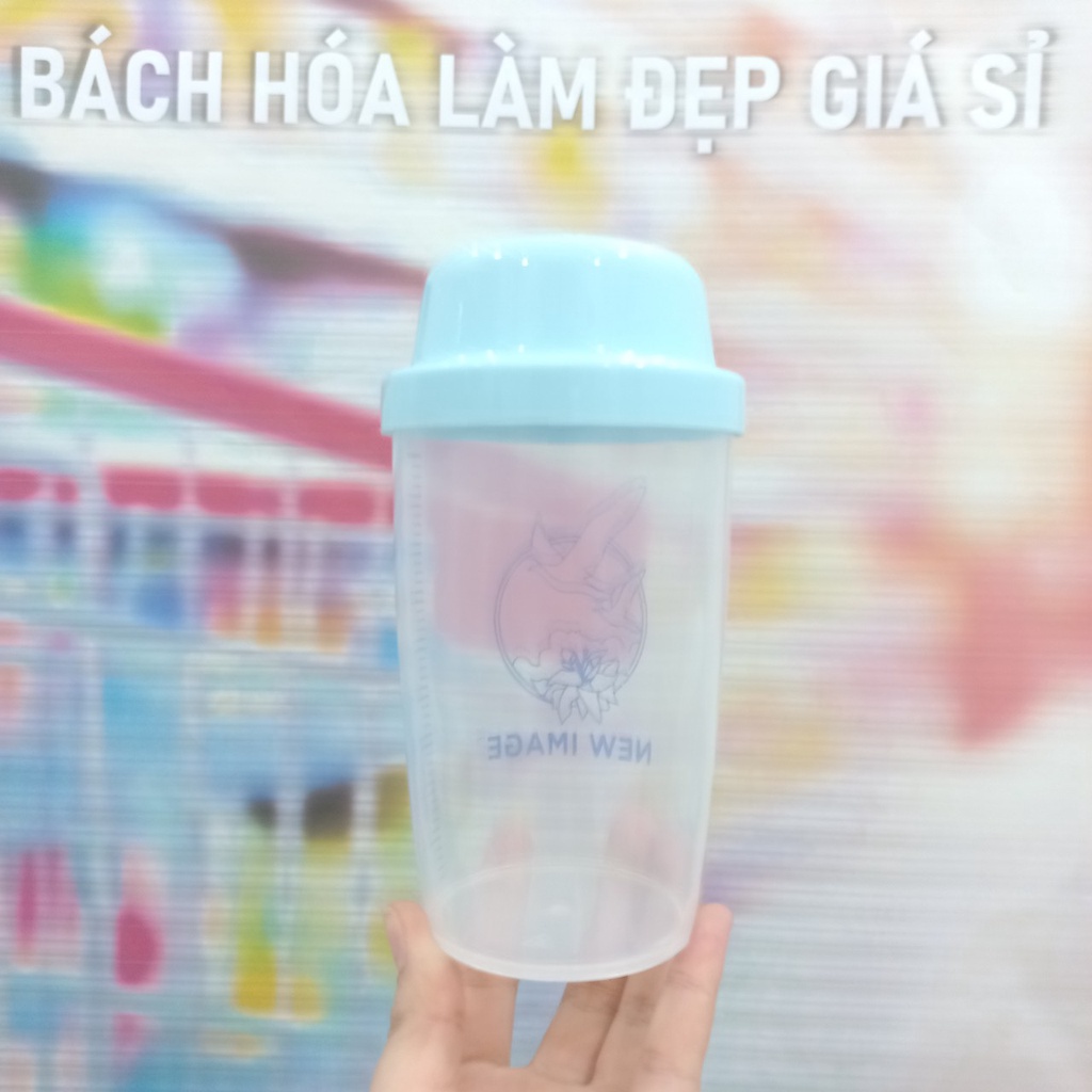 Bình lắc pha sữa non ALPHA LIPID New Image có vạch chia ml