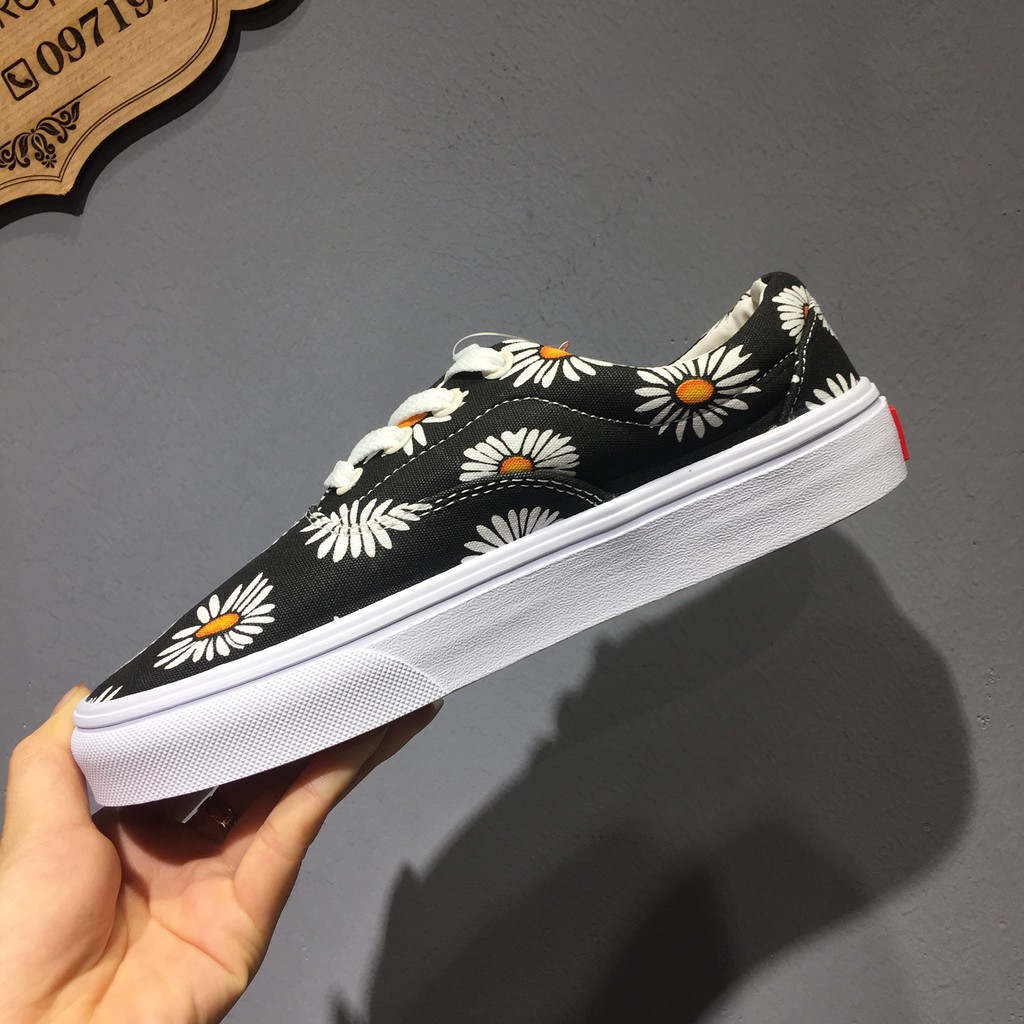 Giày thể thao,Giày sneaker,Giày 𝐕𝐚𝐧𝐬 hoa cúc