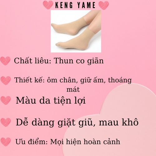 Tất da nữ tất mẹ bầu tất cho phụ nữ sau sinh chất liệu vả ithun không xù co giãn tốt, thoải mái