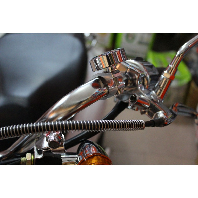 Đồng hồ báo giờ gắn Ghi đông tay lái xe mô tô xe máy ... Chống thấm nước Phát sáng trong tối.