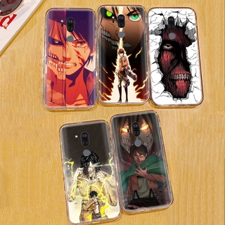 Ốp Lưng Trong Suốt In Hình Anime Attack On Titan Cho Lg G5 G6 G7 G8 Thinq K9 K11 V20 V30 V30S V35 V40 Q60