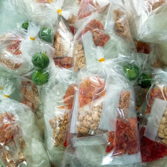 [Mã 156FMCGSALE hoàn 8% đơn 500K] Bánh tráng trộn sa tế muối tôm