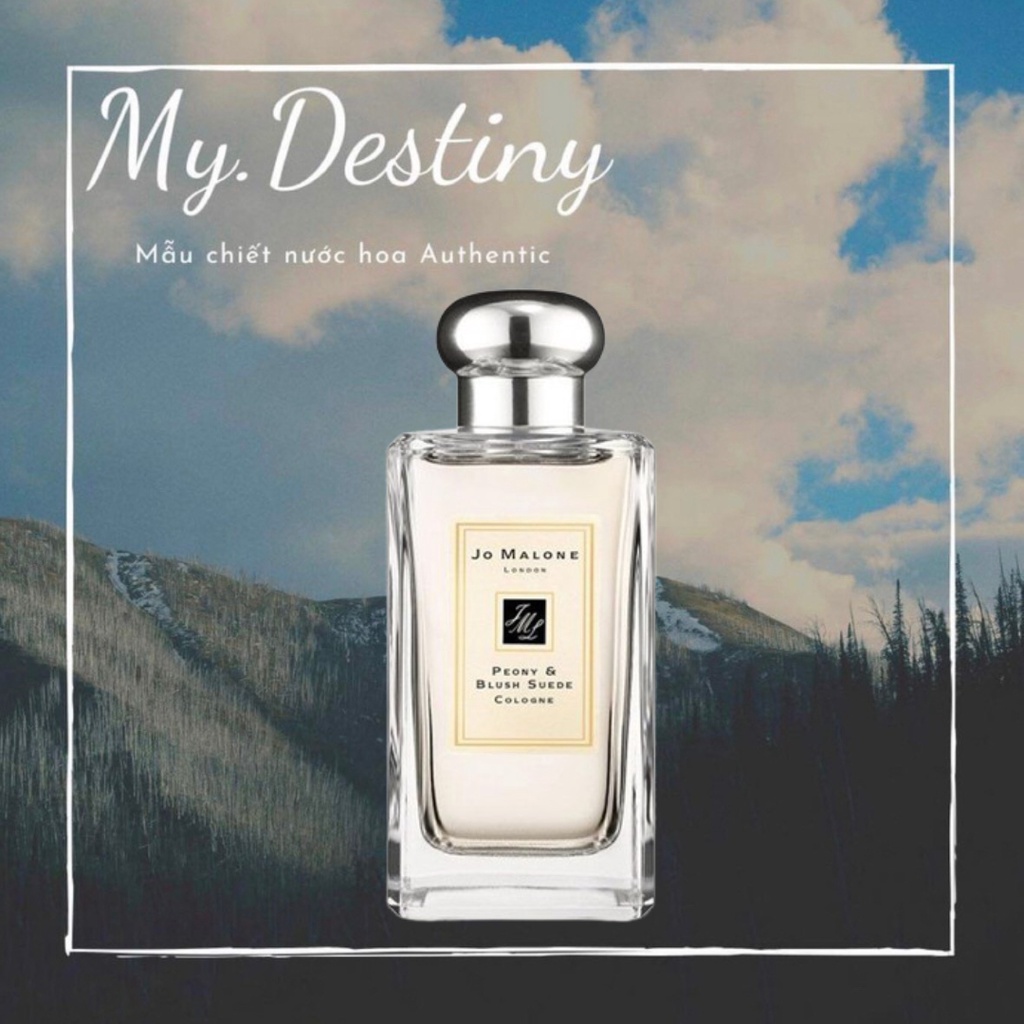 Nước hoa Jo Malone Peony & Blush Suede 2ml/5ml/10ml Mʏ.Dᴇsᴛɪɴʏ_