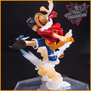 Monkey D. Luffy đá ra hiệu ứng đẹp mắt - Mô hình figure One Piece