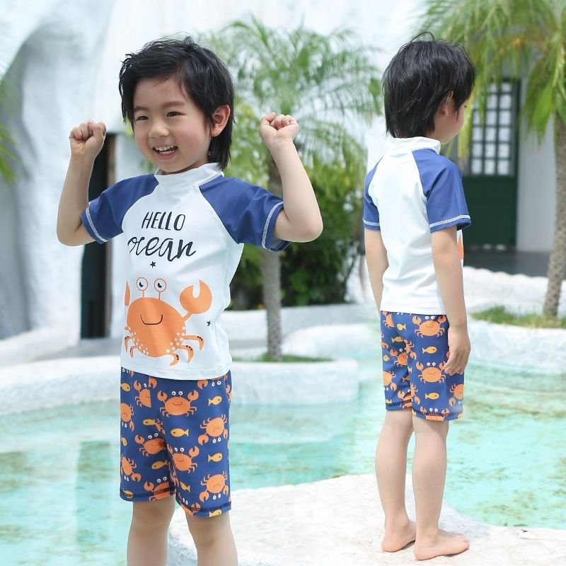 Bộ Đồ Bơi Sportkids Cho Bé Từ 10kg Đến Size Đại In Hình Dễ Thương