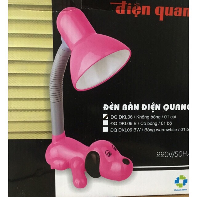 Đèn học các mẫu Điện Quang kèm bóng