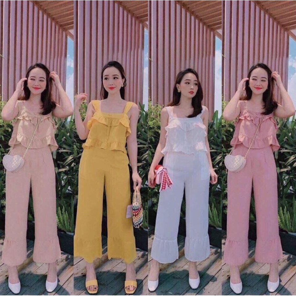 SET BỘ ỐNG RỘNG 2 DÂY SIÊU XINH