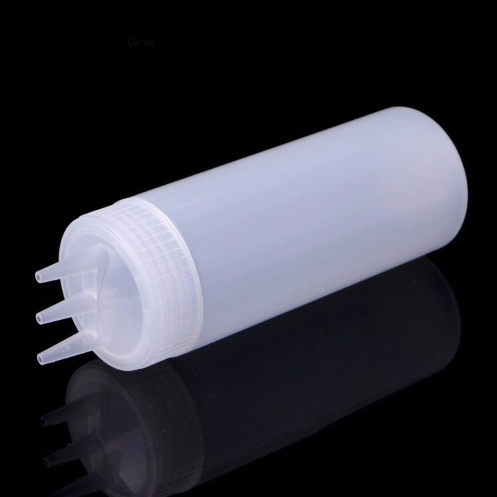Bình Đựng Dầu / Giấm 3 Lỗ Dạng Bóp Tiện Dụng Cho Nhà Bếp