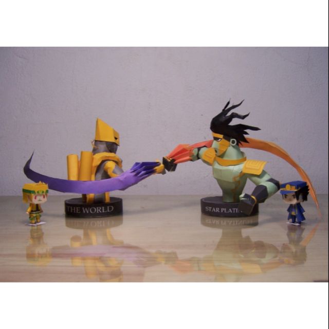 Mô hình giấy  Stand The World Bust

Và Stand Star Platinum Bust