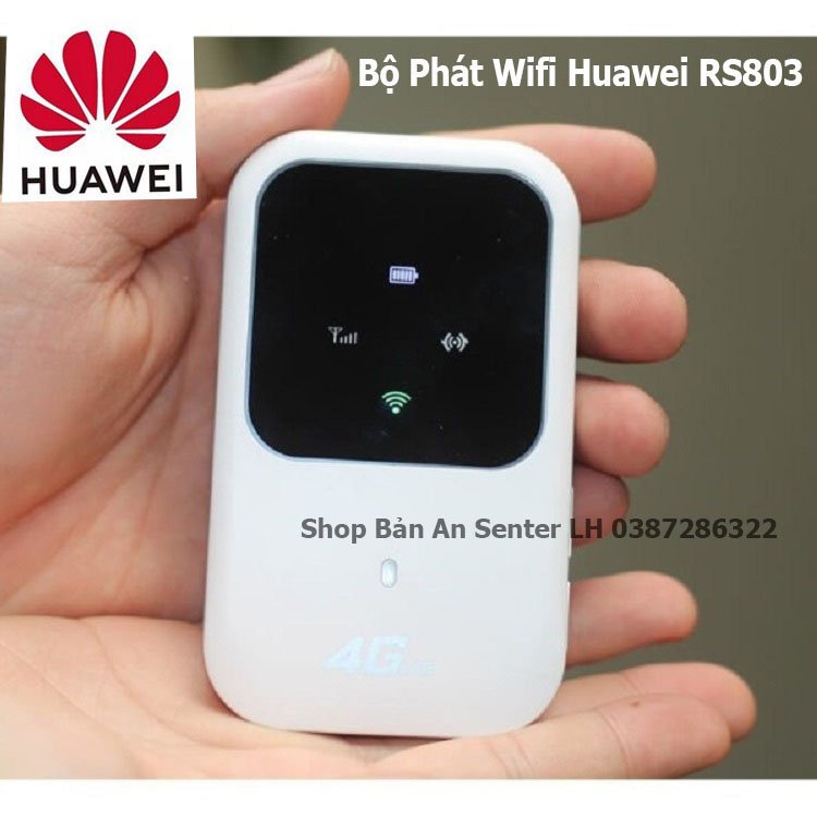 Router Pocket RS803 Phát Wifi Chuyên Dụng Không Dây - Phát Wifi Cho Gia Đình Lắp Sim Đa Mạng Chuẩn 4G LTE